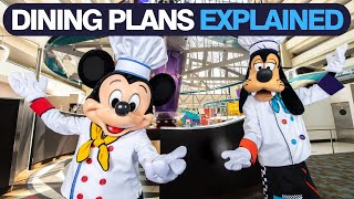 Disney World Dining Plans Made Easy [upl. by Swart]