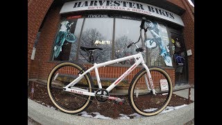 2019 Redline SQB26 Cruiser BMX Unboxing  Harvester Bikes [upl. by Ynnatirb]