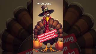 Gobble Gobble Thanksgiving Song Nooshi thanksgiving thanksgiving2024 turkeyday shorts turkey [upl. by Egide33]