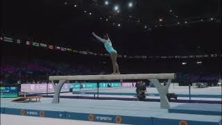 Simone Biles Dazzling Mastery Full Qualifying Routines at the World Gymnastics Championships [upl. by Llennhoj]