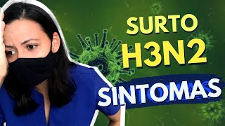 Gripe H3N2 Sintomas  SURTO [upl. by Dachia]