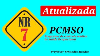 NR 7 PCMSO atualizada [upl. by Tiedeman]