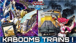 Anna Kabooms Deck   TRAIN Deck  YuGiOh Duel Links [upl. by Hpsoj]