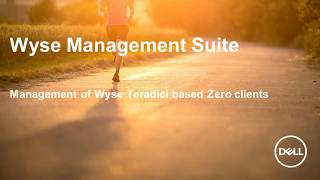 Wyse Management Suite 13 Teradici Zero client management IWork4Dell [upl. by Ynove919]