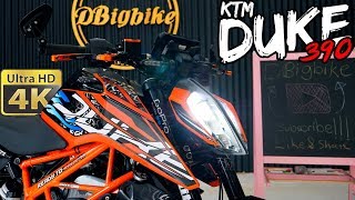 รีวิว KTM DUKE 390 บิ๊กไบค์คลาสเล็ก แต่สเปคเทพ จอไมล์สีเต็มระบบหรูมาก [upl. by Bascomb]