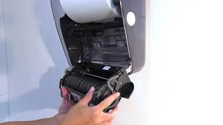 Katrin System Towel Dispenser Mechanism Change Tutorial video [upl. by Attenoj]