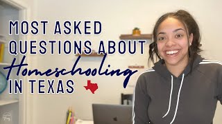 Homeschooling in Texas FAQ [upl. by Negriv]