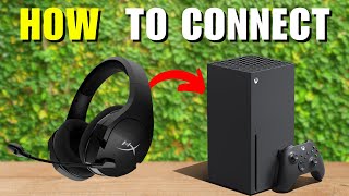 How To Connect HyperX Cloud Stinger Core Wireless To Xbox Series S [upl. by Nayrb]