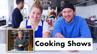 Pro Chefs Review TV Cooking Shows  Test Kitchen Talks  Bon Appétit [upl. by Fortune]