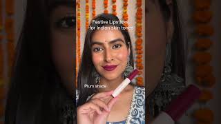 Festive lipsticks Nykaa lipstick Jade Rose love Earth Bloody Mary Mars Dine Out amp more on NC40 [upl. by Londoner]