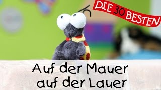 👩🏼 Auf der Mauer auf der Lauer  Singen Tanzen und Bewegen  Kinderlieder [upl. by Choong]