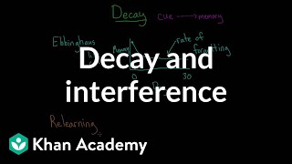 Decay and interference  Processing the Environment  MCAT  Khan Academy [upl. by Victorine]