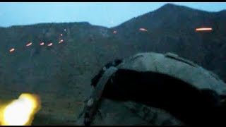 FIREFIGHT WITH TALIBAN IN MOUNTAINS [upl. by Cutcliffe]