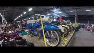 Oldtimer bromfiets en motor beurs Central Classics Houten 2017 [upl. by Duston]