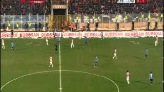 Adanaspor 11 Adana Demirspor 24022013 PTT 1 Lig 23 Hafta [upl. by Muiram155]