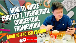 HOW TO WRITE CHAPTER 1 THEORETICALCONCEPTUAL FRAMEWORK [upl. by Asiret]