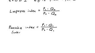 Laspeyres vs Paasche [upl. by Torp]