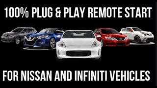 20072019 Nissan Plug amp Play REMOTE START KIT  EASY INSTALL [upl. by Elegna682]