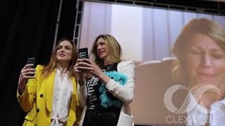 ClexaCon 2019  Behind the Scenes with Jes and Caity [upl. by Yelekreb750]