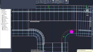 Tutorial Using Feature Lines to Design a Curb Return in a Corridor  Civil 3D [upl. by Sandeep]