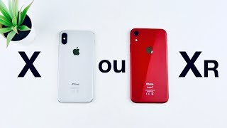 iPhone X vs iPhone XR  Lequel choisir [upl. by Nnairet]