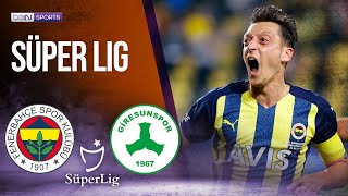 Fenerbahce vs Giresunspor  SÜPER LIG HIGHLIGHTS  9232021  beIN SPORTS USA [upl. by Ecikram]