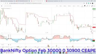 BankNifty FEB 30000 to 30900 PE and CE [upl. by Crowe]