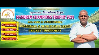 MCT 2024  Mandrem Champions Trophy 2024  Day 2 [upl. by Silisav]