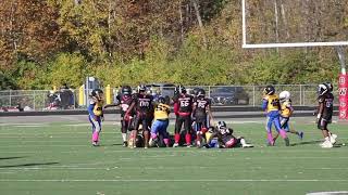 Evanston Bulldogs VS Lincoln Heights Tigers 9amp10 Youth Football [upl. by Elleiram]