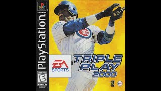 Triple Play 2000 PlayStation  San Diego Padres at Houston Astros [upl. by Georgena]