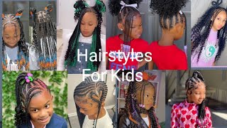 Braids Hairstyles For your Beautiful Little Once [upl. by Tobe]