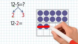 Make a 10 to subtract Grade 2 [upl. by Yracaz]