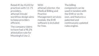athenahealth  All about athenahealth Software Features Pricing and Reviews [upl. by Drofnats]
