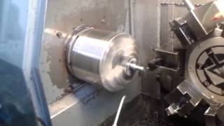 Mach 3 threading 1000RPM Pitch2 CSMIOIPS [upl. by Mark]