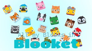 ALL MY BLOOKS in Blooket [upl. by Enohpets]