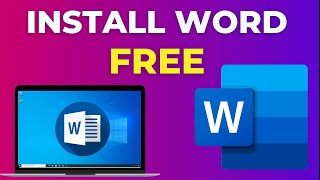 How to Download amp Install Microsoft Word For FREE ✅ Full Guide [upl. by Yl]