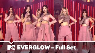 EVERGLOW 에버글로우  FIRST Adios  Asia Song Festival  MTV Asia [upl. by Alabaster]