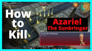 V Rising Azariel The Sunbringer  Full Fight with Tips [upl. by Noakes]