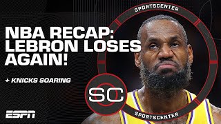 ANOTHER BIG LOSS for the falling Lakers 😮  Knicks are SURGING in January 📈 NBA RECAP  SportsCenter [upl. by Pacheco213]