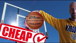 How to Install InGround Basketball Hoop YOURSELF PART 2 [upl. by Notsnorb]