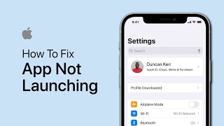 How To Fix An App That Won’t Open on iPhone [upl. by Rachael]