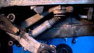 How to repair peugeot 206 axel part 1divx [upl. by Aicital144]