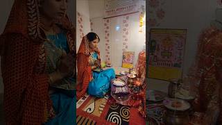 Mene apne suhaga k liye vrat rakha hai explore couple youtubeshorts shorts new karwachauth [upl. by Dorran187]