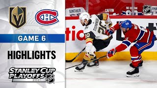 Semifinals Gm 6 Golden Knights  Canadiens 62421  NHL Highlights [upl. by Mialliw]