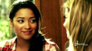 Emison Emily and Alison  Pretty little liars  first kiss [upl. by Dnomsad]