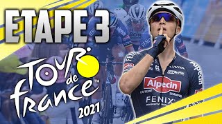 TOUR DE FRANCE 2021  ÉTAPE 3  LORIENT › PONTIVY [upl. by Ardeid]