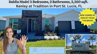 Kenley at Tradition Mattamy Homes Port St Lucie Dahlia [upl. by Akirdna]