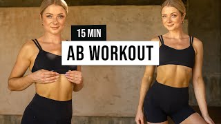 15 MIN ABS amp OBLIQUES Workout  No Equipment  Core strengthening exercises you can do anywhere [upl. by Maris]