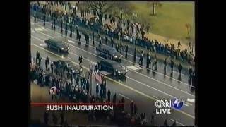 Inauguration of George W Bush January 20 2001 [upl. by Nahtaj]