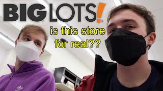 Big Lots Exploring the Mysterious Store [upl. by Idhem]